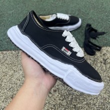Maison Mihara Yasuhiro Baker OG Sole Canvas Low Black