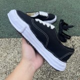 Maison Mihara Yasuhiro Baker OG Sole Canvas Low Black