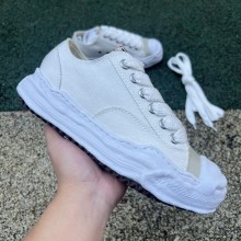 Maison Mihara Yasuhiro Hank OG Sole Canvas Low White