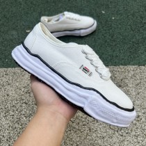 Maison Mihara Yasuhiro Baker OG Sole Canvas Low White