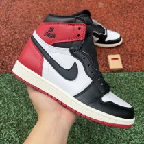 Air Jordan 1 High OG  Black Toe Reimagined GS