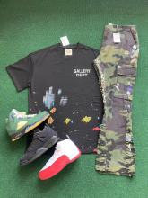 Buy shoes, pants and clothes, contact customer service