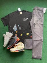 Buy shoes, pants and clothes, contact customer service