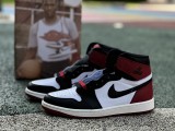 Air Jordan 1 High OG  Black Toe Reimagined