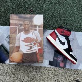 Air Jordan 1 High OG  Black Toe Reimagined