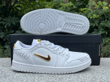  Jordan 1 Low Method Of Make Sail Metallic Gold