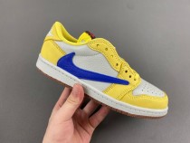  Jordan 1 Retro Low OG SP Travis Scott Canary (PS)