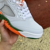 Jordan 5 Retro Low Miami Hurricanes GS