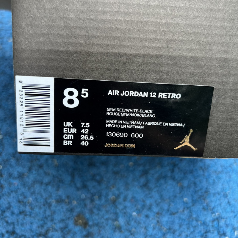 Jordan 12 Retro Gym Red