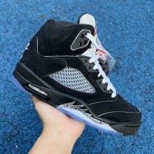 Air Jordan 5 Black Metallic Reimagined