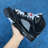 Air Jordan 5 Black Metallic Reimagined