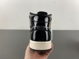Jordan 1 Mid SE Black Metallic Silver Sail Metallic Gold