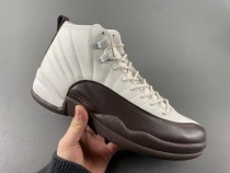 Air Jordan 12 White/Baroque Brown-Sail
