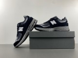 New Balance 2002R Black Dark Grey White