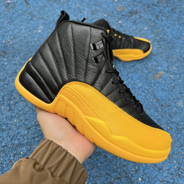 Jordan 12 Retro Black University Gold