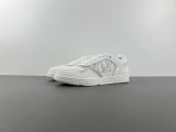 Dior B27 Low-Top White Calfskin