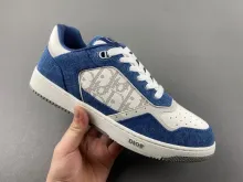 Dior B27 Low White Blue Denim
