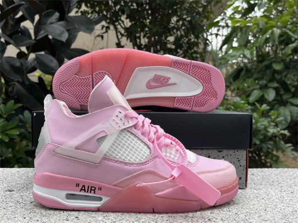 OFF-WHITE X Air jordan 4 GS
