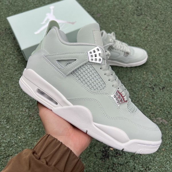 Jordan 4 Retro Seafoam Sail
