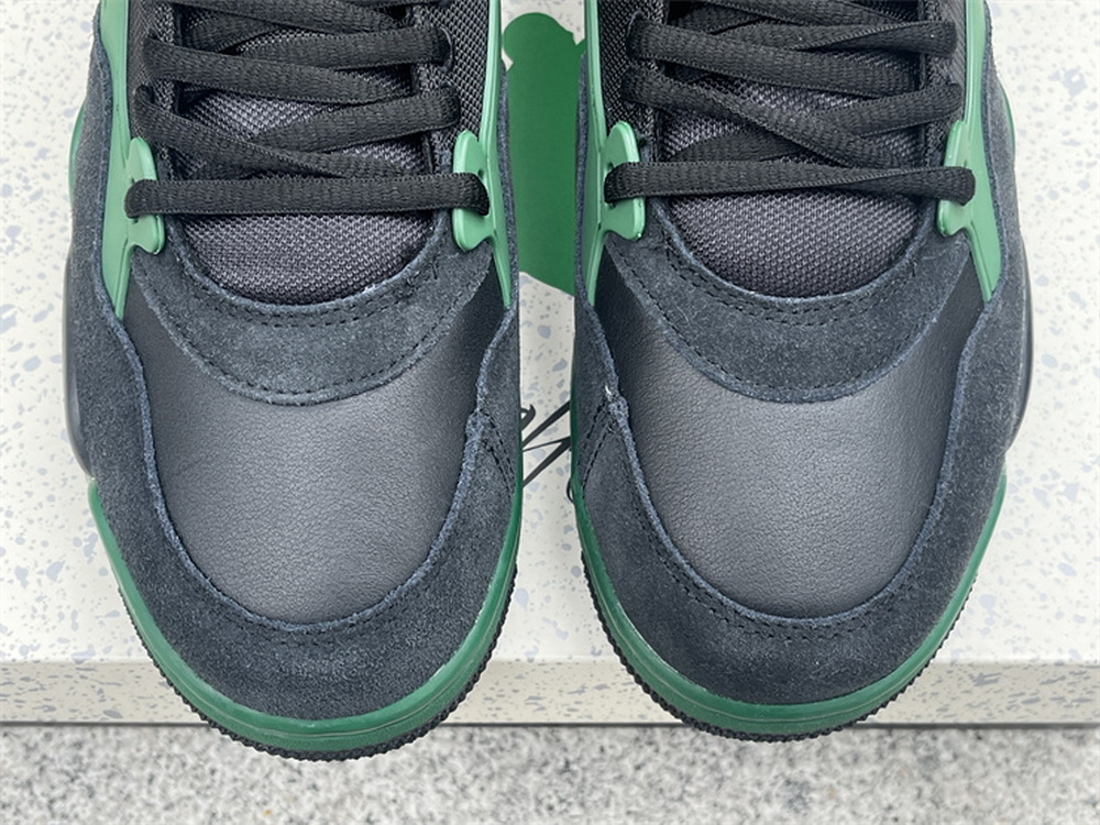 Jordan 4 RM Black Gorge Green University Red