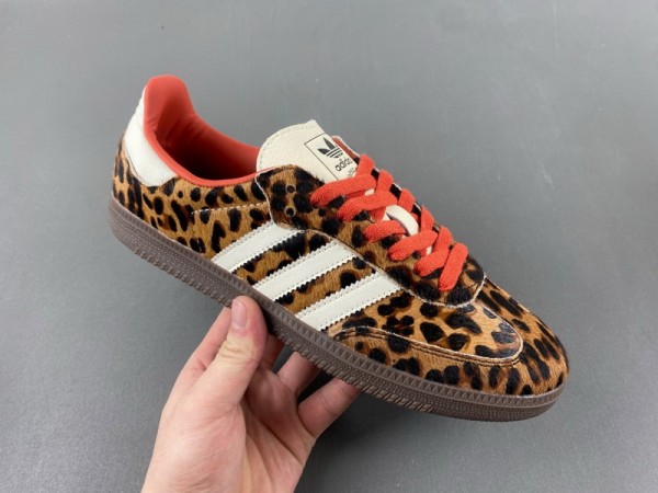 adidas Samba OG Preloved Red Leopard