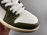 Jordan 1 Low Medium Olive