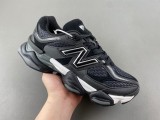 New Balance 9060 Shoe Palace Black Silver