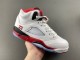 Air Jordan 5 Fire Red Black Tongue GS