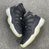 Jordan 11 Retro Black Barely Volt  GS