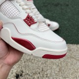 Jordan 4 Retro Pale Ivory Sierra Red