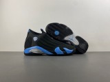 Air Jordan 14 Black/University Blue 