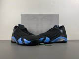 Air Jordan 14 Black/University Blue 