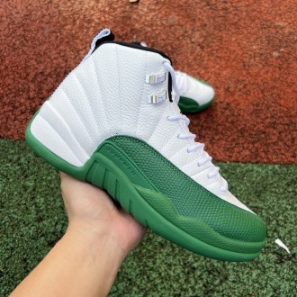 Air Jordan 12 “Bucks” White/Multi-Color 