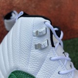 Air Jordan 12 “Bucks” White/Multi-Color 