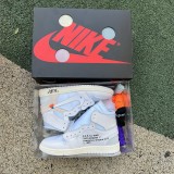 Off-White x Air Jordan 1 High OG  Alaska  GS