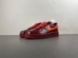 Nike Air Force 1 Low 'Patent Leather Dark Team Red'