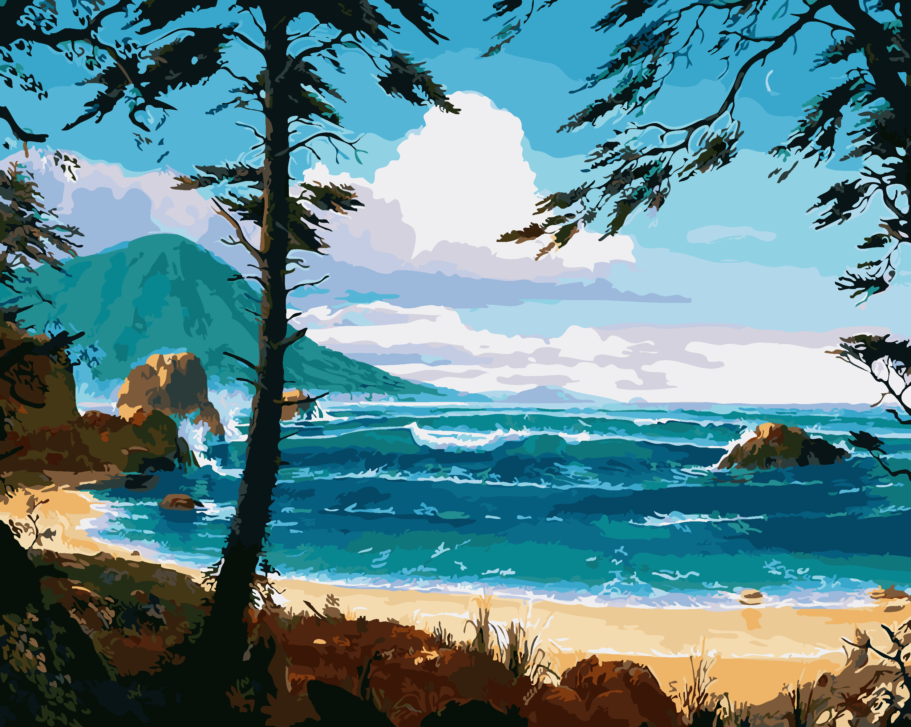 Жан марк жаньячик. Сказочный морской пейзаж. Художник джон ол хогью. Морской пейзаж жан марк жаньячик. Морской пейзаж anthony casay.