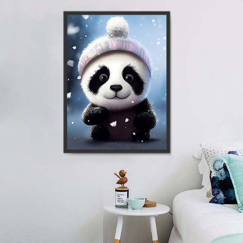 Panda Diy Paint By Numbers Kits UK For Adult Kids MJ8094