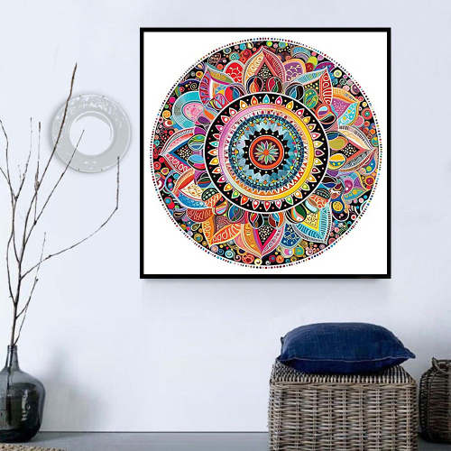 Mandala Paint By Numbers Kits UK MJ9512
