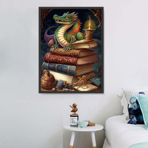 Dragon Paint By Numbers Kits UK MJ2132