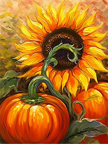Sunflower Paint By Numbers Kits UK MJ2757