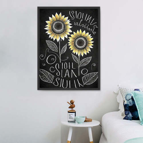 Sunflower Paint By Numbers Kits UK MJ2739