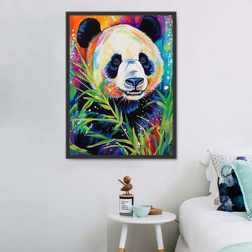 Panda Diy Paint By Numbers Kits UK For Adult Kids MJ8077