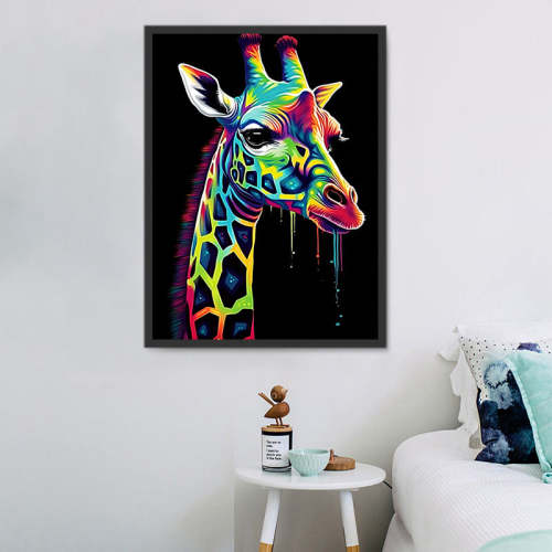 Giraffe Paint By Numbers Kits UK MJ2229