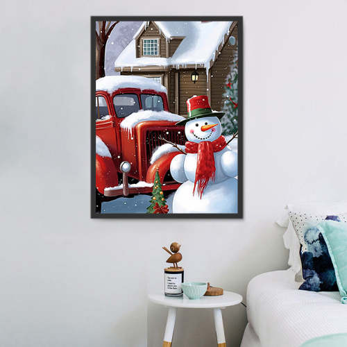 Christmas Paint By Numbers Kits UK MJ2419