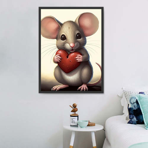 Mouse Paint By Numbers Kits UK MJ9731