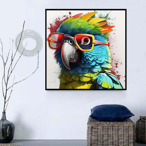 Parrot Paint By Numbers Kits UK MJ2303