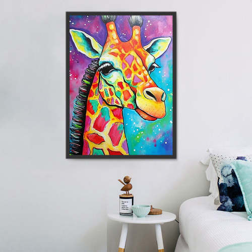 Giraffe Paint By Numbers Kits UK MJ2247