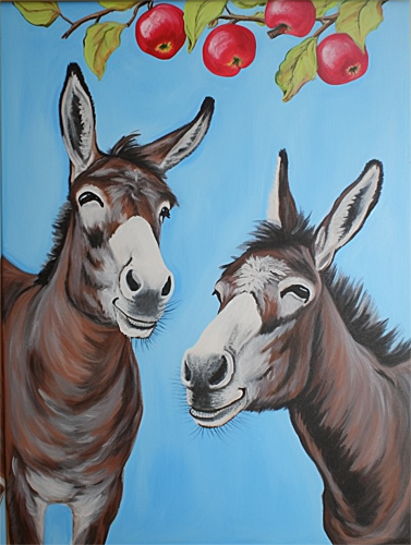 Donkey Paint By Numbers Kits UK MJ2022