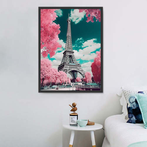 Eiffel Tower Paint By Numbers Kits UK MJ8360